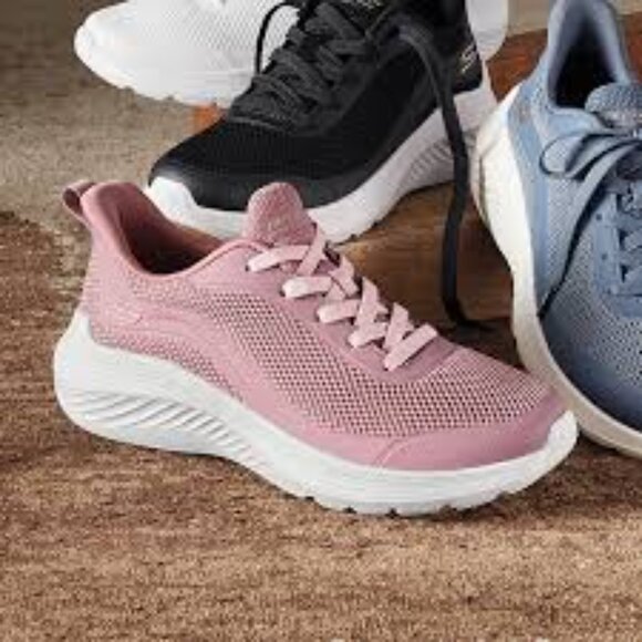 Skechers Women’s Bobs Sport Squad - Waves Casual Sneakers Size 7 - Picture 3 of 11